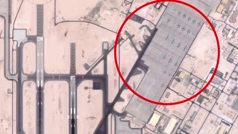 🕰️🔥 Iraq War | U.S. Military Base in Qatar Before & After Iranian Strike | RCF