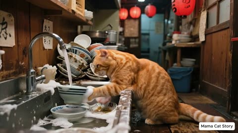 Poor Kitten has To Eat Sweet Potatoes😿, Mom Cat Struggles with Rising Rice Prices🌾📈
