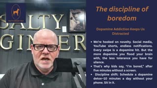 The Discipline of Boredom