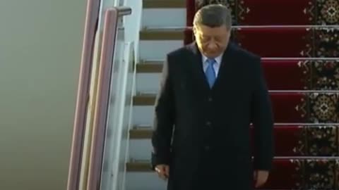 Así fue la llegada de Xi Jinping a Moscú