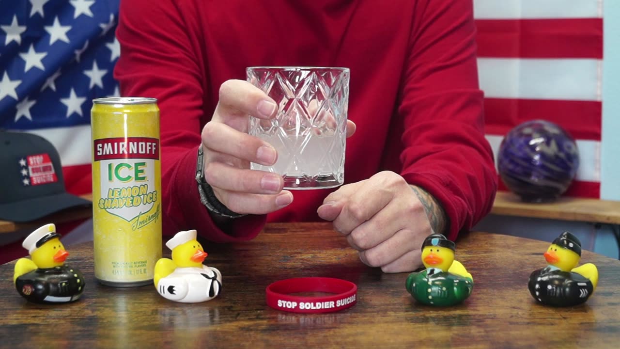 SGT Jose Duenez - Smirnoff Ice Lemon Shaved Ice RTD Cocktail Review