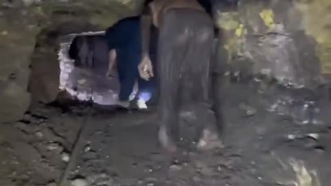 The day in the life of a coal miner. Tell me again about your rough day at the office.