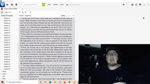 The Watchman Ezekiel chapter 33 Part 1