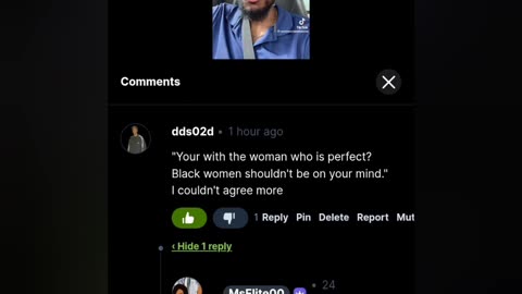 Dds comments😊🧡. Thinking of my next relationship racial wise.