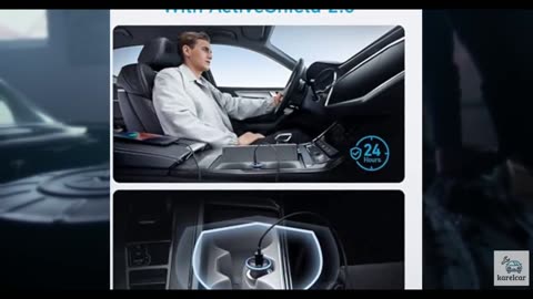 Anker 323 USB-C Car Charger Adapter, 52.5W Cigarette Lighter Charger with 30W Po