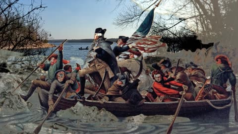 George Washington Crossing the Delaware River