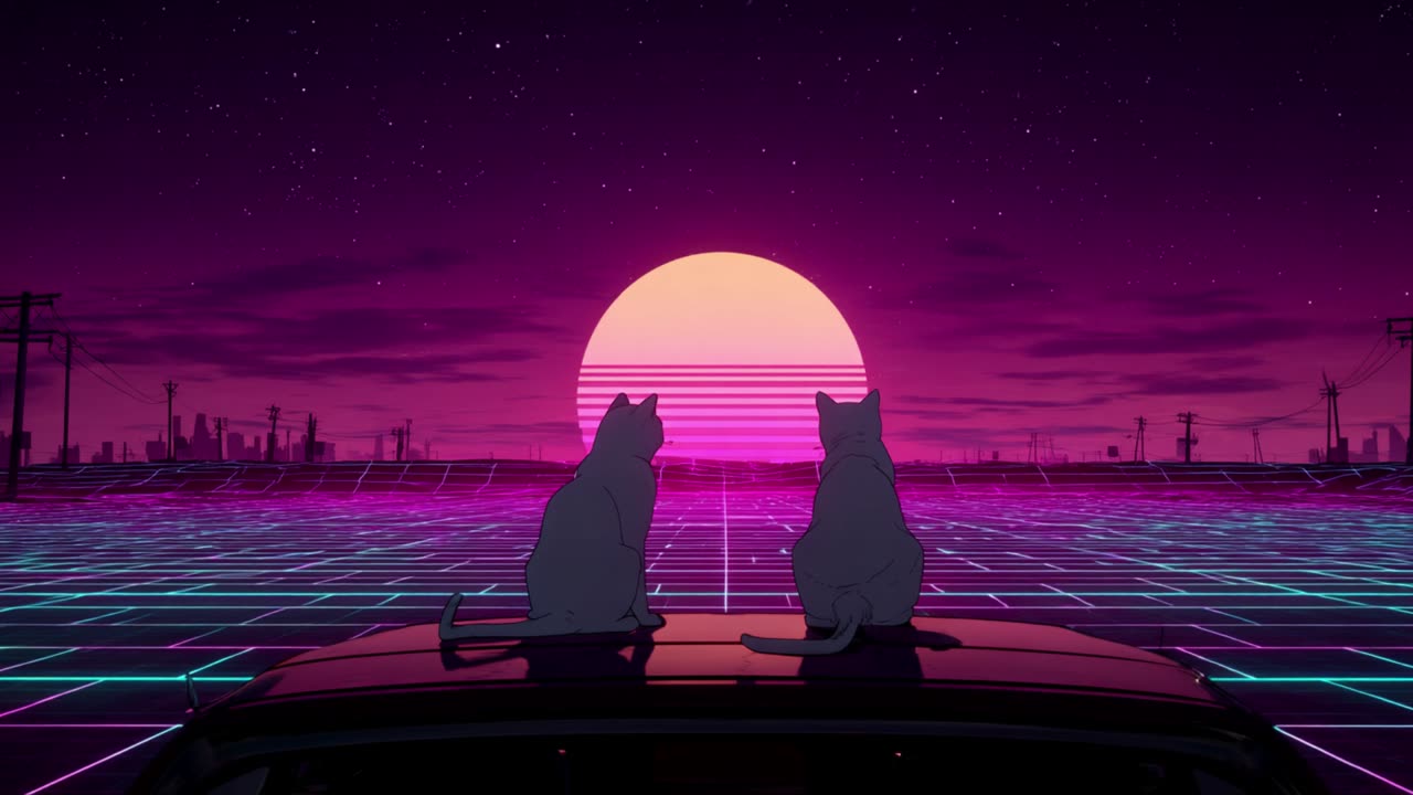 Outrun Heartbeat – Pulse of the Retro Future #retromusic #80smusic