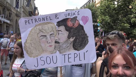 Prague Czech Republic Gay LGBVTQIA Pride The Parade August 2025. Part 3