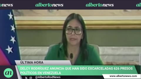 The acting president of Venezuela, Delcy Rodríguez: