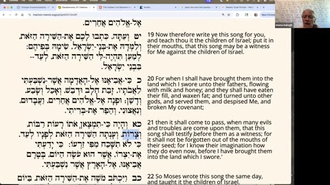Parasha Va-yeylech: Deuteronomy 31:1-30