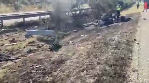 Scene of the accident of Diogo Jota