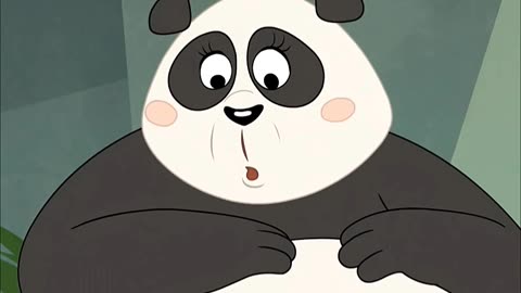 Aww! 🥰 Mama Panda's Adorable Nap Time! 😴 | #shorts #tomandjerry | @loony_whirl