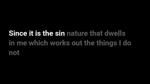 Romans 7:17