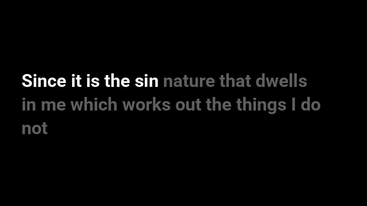 Romans 7:17