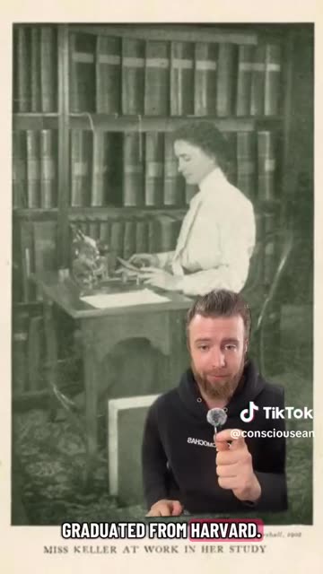 Hellen Keller is even more ridiculous than Stephen Hawking.