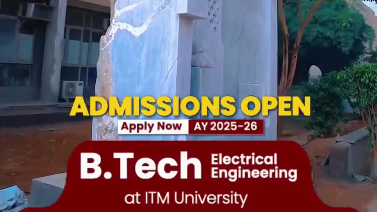 Electrical Engineering in ITM University, Gwalior, Madhya Pradesh
