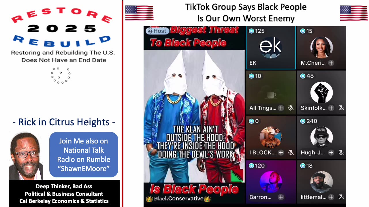 TikTok Group Says Blacks Are The Biggest Threat To Other Blacks
