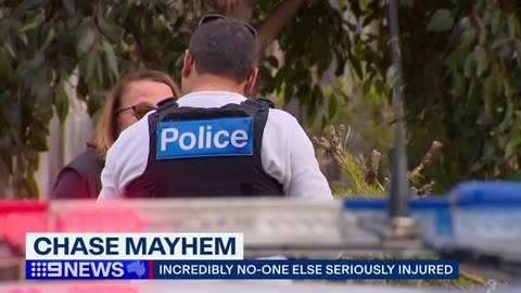 Police take-down after dangerous chase across dozens of Melbourne suburbs