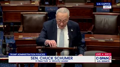 Chuck Schumer is wailing about President Trump's historic trade deal with the EU