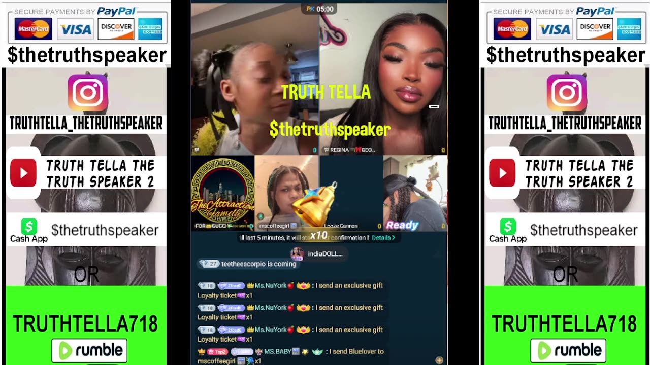 21BADBITCH LINED WITH TRINA B THEN TEAM PK WITH LIYAH THE DOLL, DREBABY, GUCCI & MORE