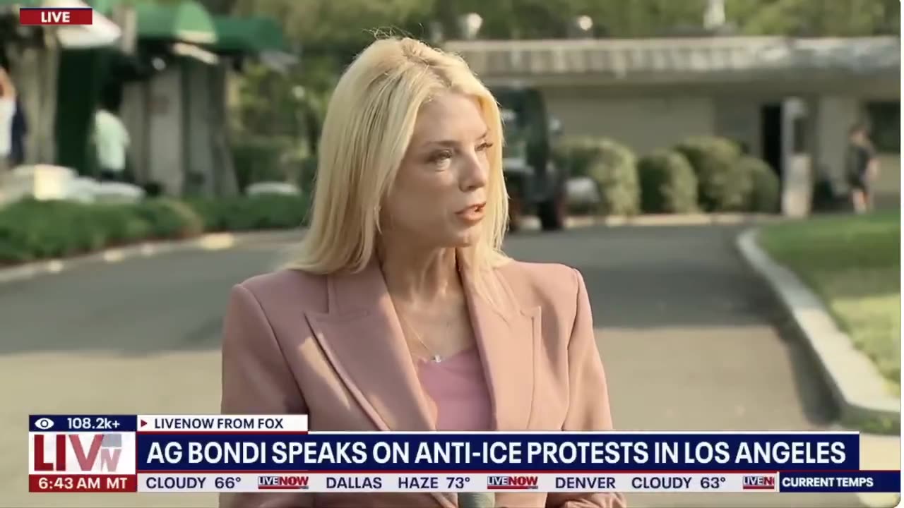 Pam Bondi says she plans to charge rioters and looters under The Hobbs Act