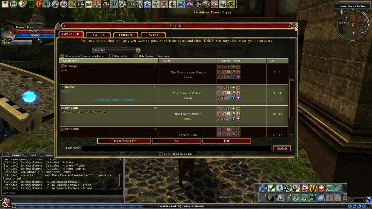 DDO Tuesdays! Questing on my Fighter! The Enemy Within!
