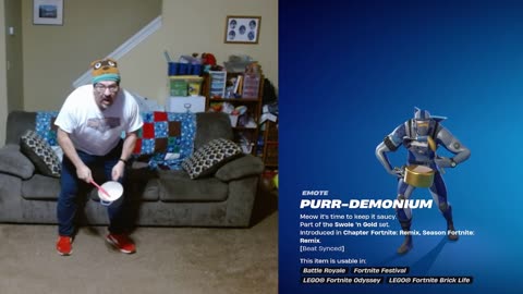 FFG Dance Fortnite Emotes Purr-Demonium