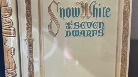 Disney Parks Snow White and the 7 Dwarfs Storybook Journal Tin with Chocolate Inside #shorts