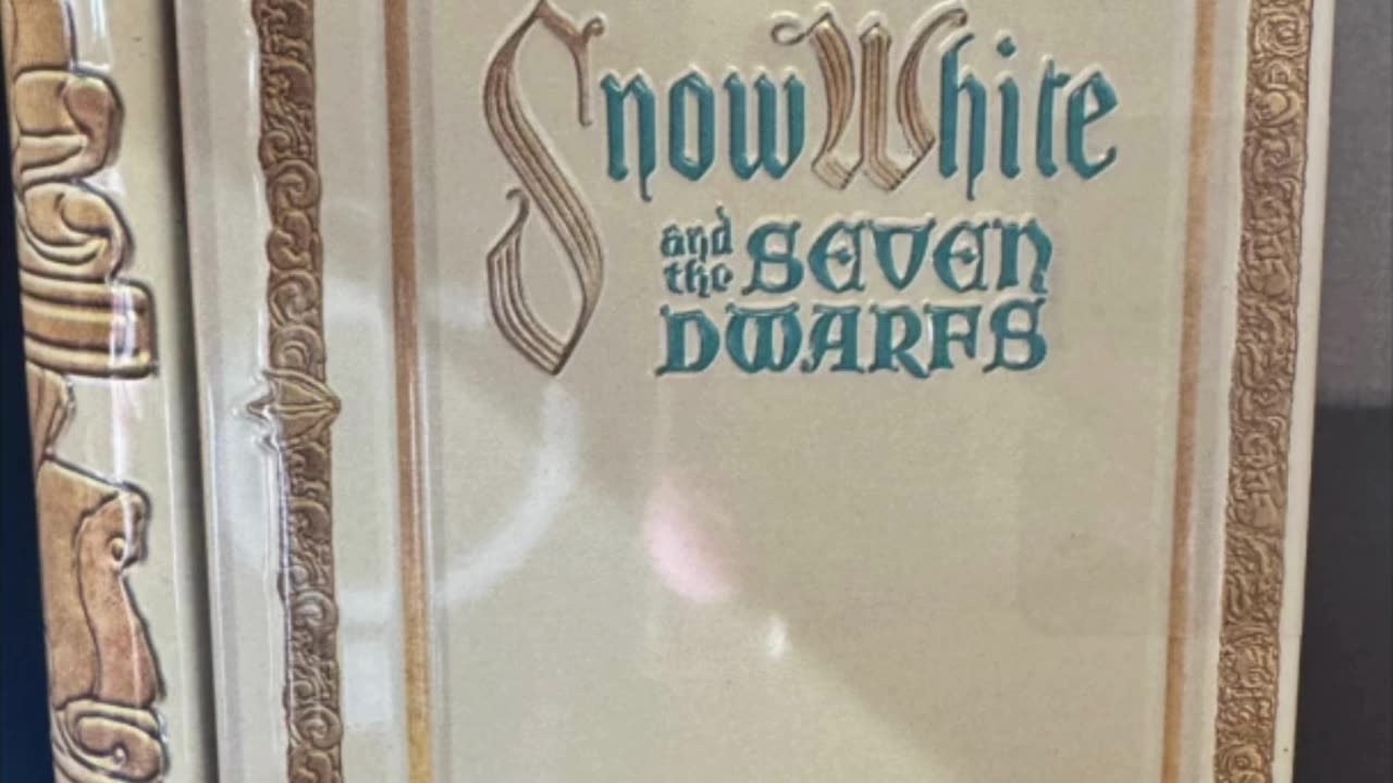 Disney Parks Snow White and the 7 Dwarfs Storybook Journal Tin with Chocolate Inside #shorts