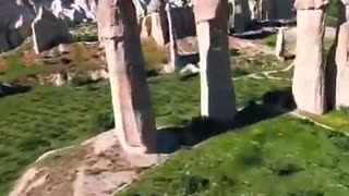 Petrified Mushrooms in Turkey