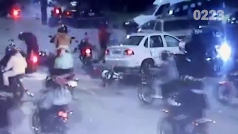 Caravana de motos fatal en Mar del Plata: choque, al menos un muerto