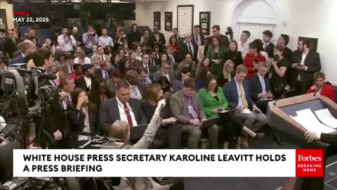 BREAKING NEWS: Karoline Leavitt Holds White House Press Briefing After House Passes GOP Budget Bill