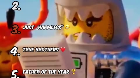 Ranking Lego Ninjago Movie Moments 😭