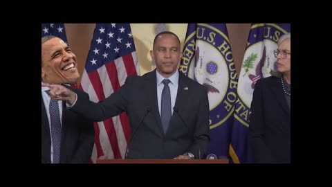 Watch Dollar Store Obama Hakeem Jeffries Bash Trump