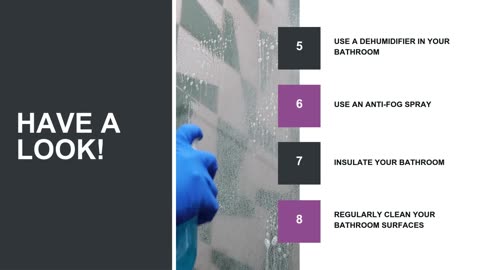 How To Get Rid Of Bathroom Condensation?