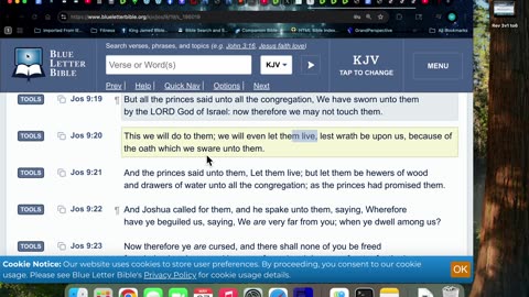 5/27/25 Jos 9:19-23 Satan/Cain’s children infiltrate churches & take over