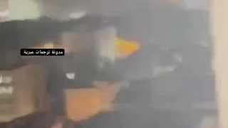 Heavy Israeli airstrikes in Tehran, capital of Iran. Secondary explosions can bee seen.