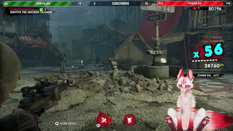 Fighting in the dead war Zombie Army 4 dead war