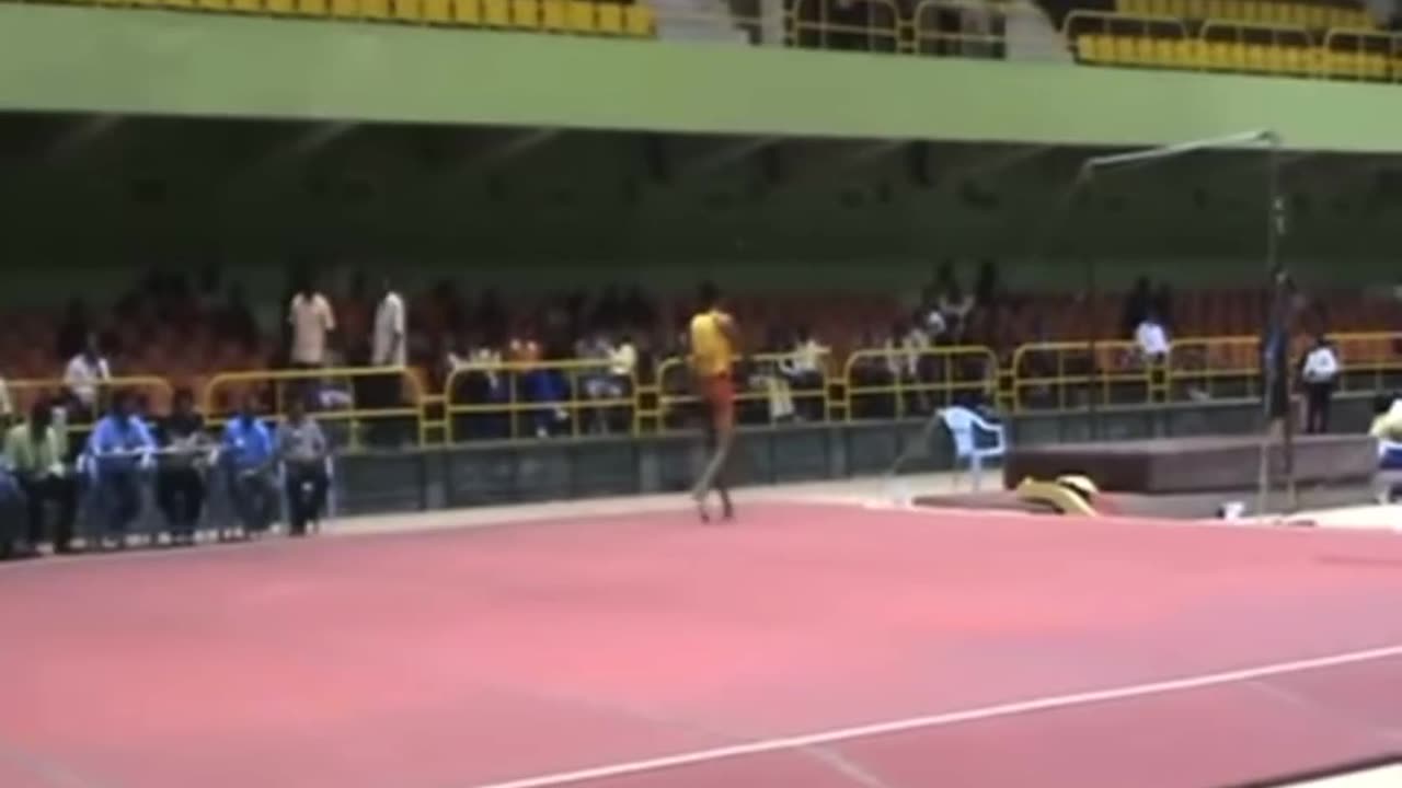 Indian Gymnast Disables himself