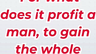 “The Value of Your Soul” Mark 8:36.#shortvideo #shorts #youtubeshorts #ytshorts #youtube #reels #yt