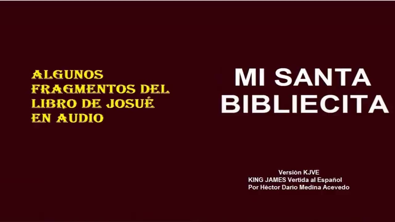 MI SANTA BIBLIECITA 06 Josué