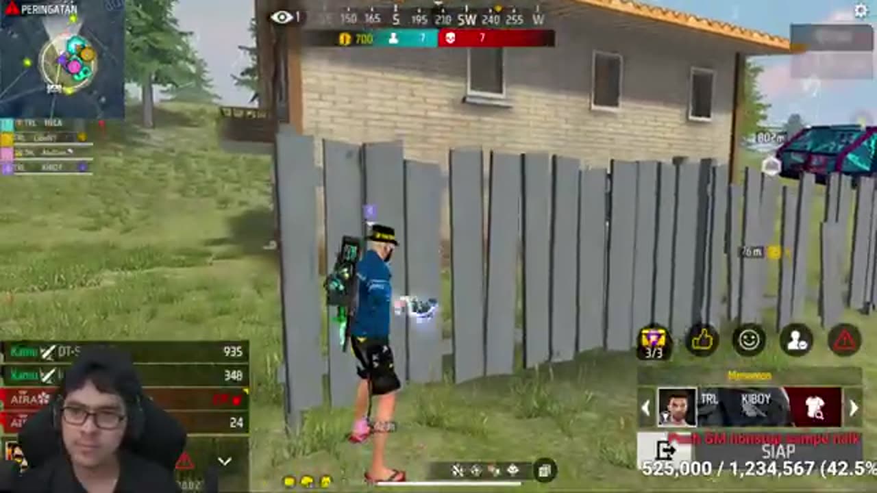 The fun of playing Garena Free Fire Ep34