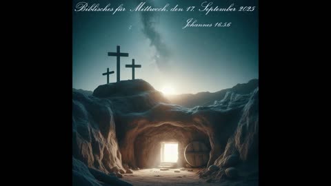Biblisches für Mittwoch, den 17. September 2025, zu Johannes 16,5.6
