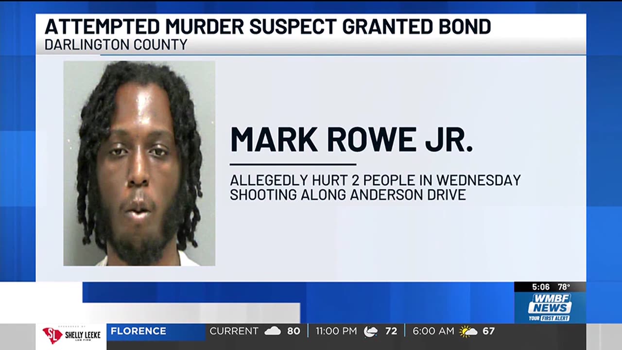 Bond set for black man arrested in Darlington County shooting