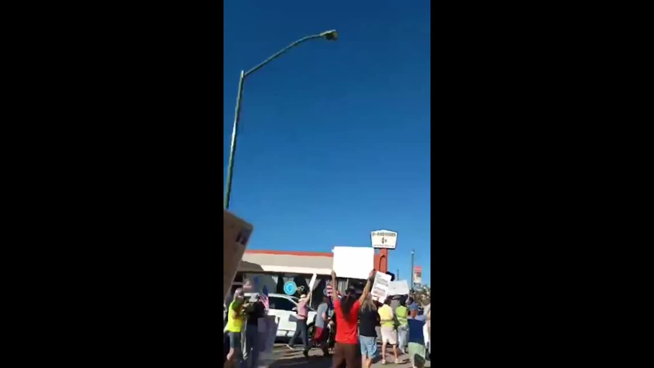 My First Shaming - counter protesting in Escondido, CA