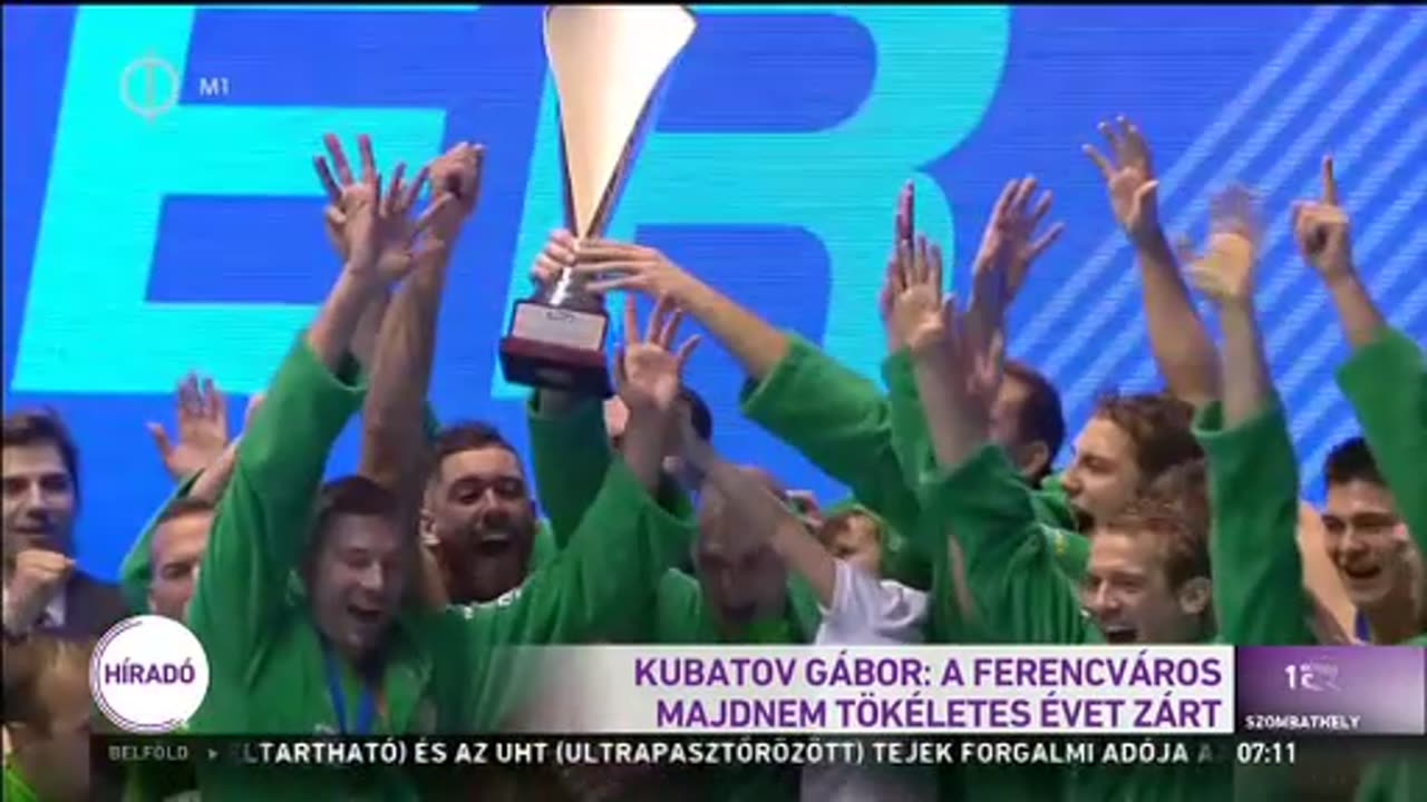 Az M1 műsorfolyama (2019. január 1. 700-800)
