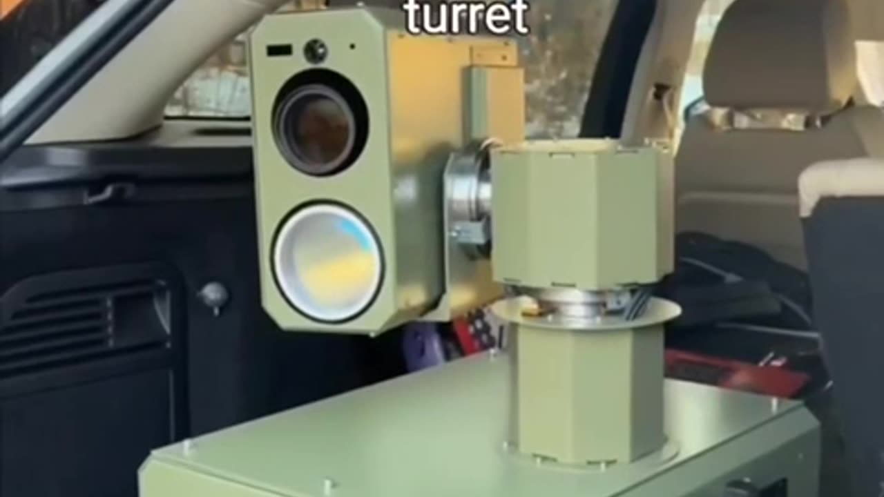 New Ukrainian Laser Turret Can Bring Down a Drone from Over a Km Away