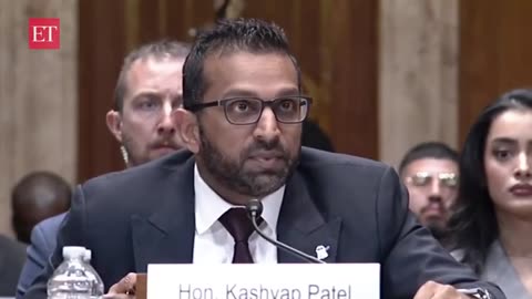 Kash Patel loses cool at Democrats during a senate hearing