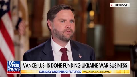 🚨 JD VANCE ON UKRAINE: “Americans, I think, are SICK of continuing to send their money, ”