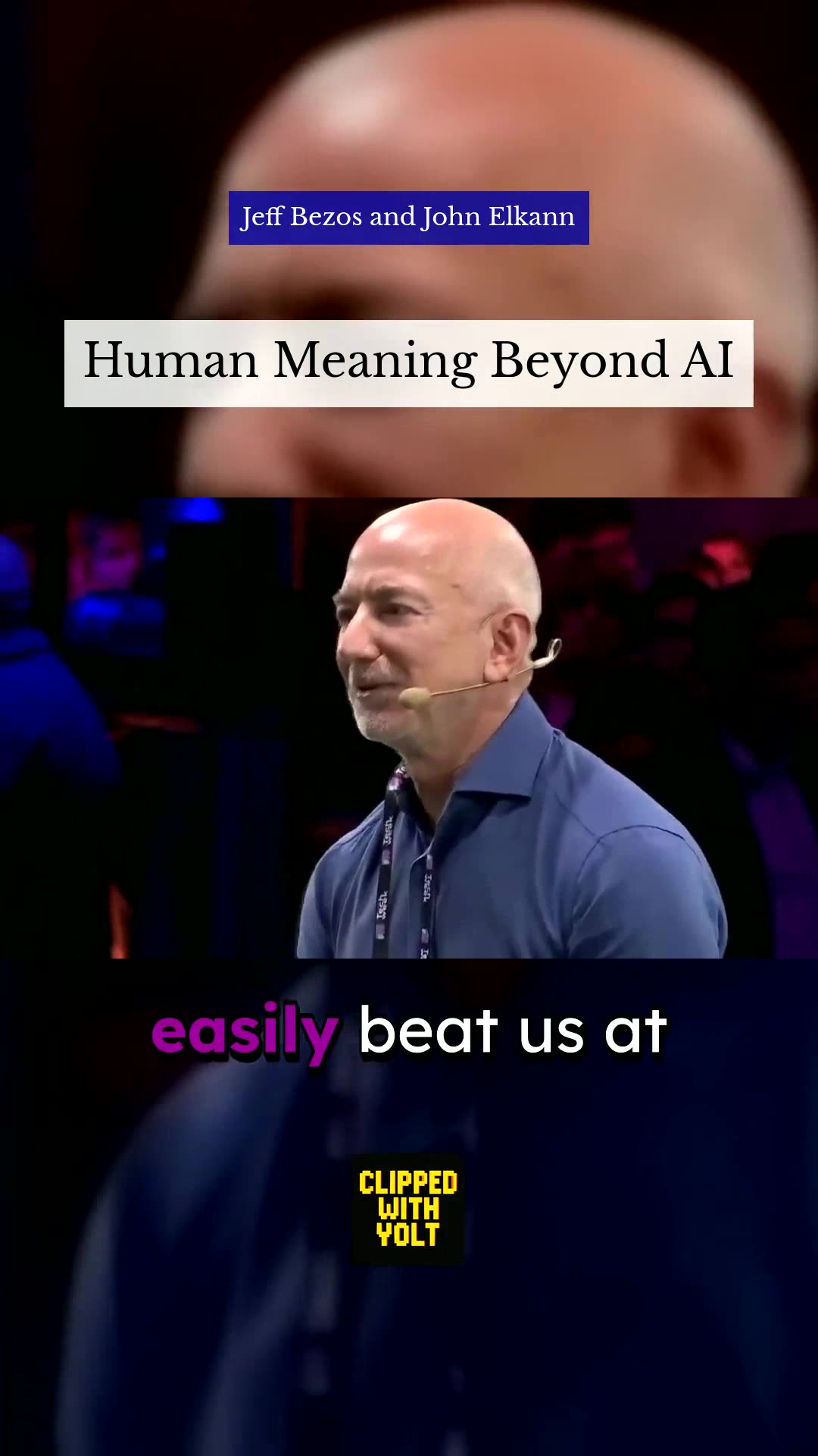 AI Cant Steal Our Purpose - Jeff Bezos
